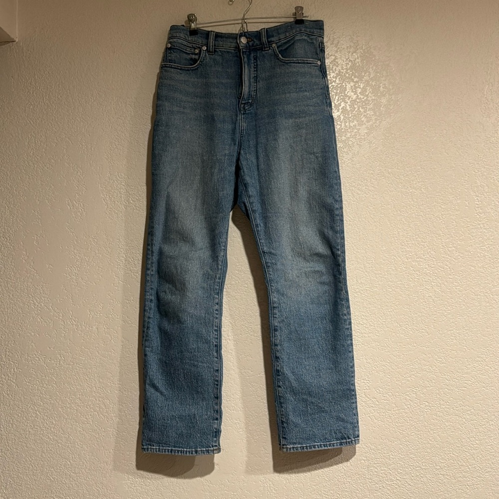 Madewell jeans - “90s straight”